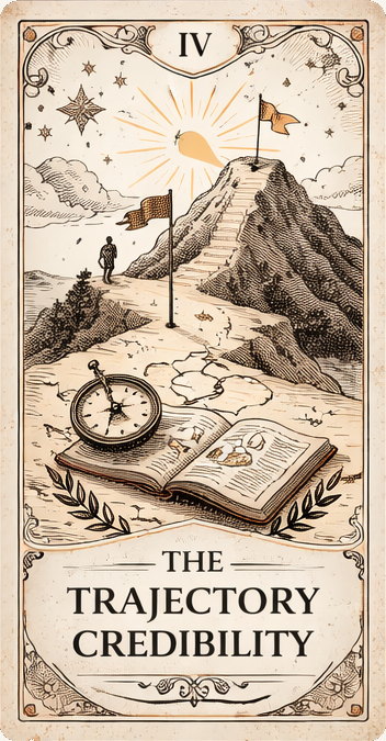Tarot card for Trajectory Credibility